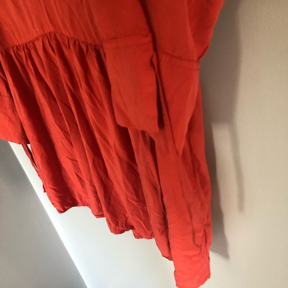 Motherhood women’s red/ orange top size LGG - Picture 7 of 9